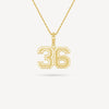Gold Presidents Pendant and Chain - #36 Sherman Smith