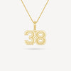 Gold Presidents Pendant and Chain - #38 Owen Woodward