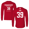 University of Houston Baseball Red Long Sleeve  - #39 Chance Cox