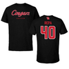 University of Houston Softball Black Tee  - #40 Katy Repa