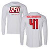 Saint Francis University (Pennsylvania) Football White Long Sleeve - #41 Gavin Hockenberry