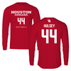 University of Houston Softball Red Long Sleeve  - #44 Paige Hulsey