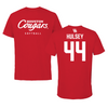 University of Houston Softball Red Tee  - #44 Paige Hulsey