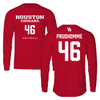 University of Houston Softball Red Long Sleeve  - #46 Kayley Prudhomme
