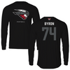 Western Colorado University Football Black Long Sleeve - #74 Stevie Byron