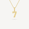 Gold Presidents Pendant and Chain - #7 Efton Chism III
