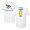 California State University-Bakersfield Volleyball White Tee  - #8 Charli James