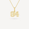 Gold Presidents Pendant and Chain - #84 Ja’koby Banks