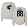 East Tennessee State University Football Gray Crewneck  - #86 Josh Purcell