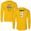 University of Idaho Soccer Gold Long Sleeve - #9 Mia Zubiate