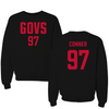 Austin Peay State University Football Black Jersey Crewneck - #97 Carson Conner