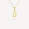 Gold Presidents Pendant and Chain - #9 Francesco Aiello