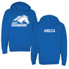 University of Alabama in Huntsville TF and XC Blue Hoodie - Will Anglea