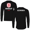 Bradley University Tennis Black Block Long Sleeve - Maria Bezmenova