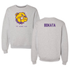 Western Illinois University TF and XC Gray Crewneck  - Jeremie Bokata