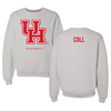 University of Houston Baseball Gray Crewneck  - Harold Coll