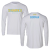 Long Island University Wrestling White Long Sleeve - Nicholas Gorman