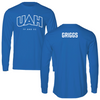 University of Alabama in Huntsville TF and XC Blue Long Sleeve - Jackson Griggs