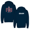 Fairleigh Dickinson University-Metropolitan Campus Fencing Navy Hoodie  - Ayah Ibrahim