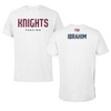 Fairleigh Dickinson University-Metropolitan Campus Fencing White Tee  - Ayah Ibrahim