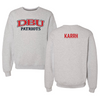 Dallas Baptist University Golf Gray Crewneck  - Jordan Karrh