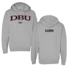 Dallas Baptist University Golf Gray Hoodie  - Jordan Karrh