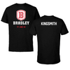 Bradley University TF and XC Black Block Tee - Kaden Kingsmith