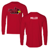 Illinois State University Track and Field Red Redbird Long Sleeve  - Lindsey Miller