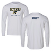 East Tennessee State University TF and XC White Long Sleeve  - Molly Rhudy