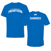 University of New Orleans TF and XC Blue Jersey Tee  - Gary Sandrock