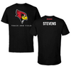 Illinois State University Track and Field Black Tee  - Cole Stevens