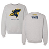 East Tennessee State University TF and XC Gray Crewneck  - Braxton White