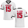 Jacksonville State University White Football Jersey - #15 Jibreel Al-Amin