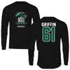 Northeastern State University Football Black Long Sleeve - #61 Caleb Griffin