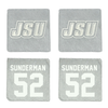 Jacksonville State University Football Stone Coaster (4 Pack)  - #52 Maddox Sunderman