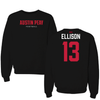 Austin Peay State University Football Black Block Crewneck - #13 Stephen Ellison