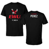 Eastern Washington University TF and XC Black EWU Tee - Ashley Perez