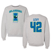 Texas A&M University-Corpus Christi Soccer Gray Crewneck - #42 Emily Levy