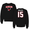 Eastern Washington University Volleyball Black Eagles Crewneck - #15 Anna Bolich