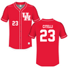 University of Houston Red Baseball Jersey - #23 Cade Citelli
