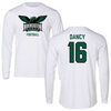 Northeastern State University Football White Performance Long Sleeve - #16 Juwan Dancy