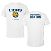 Texas A&M University-Commerce TF and XC White Performance Tee - Ashley Benton