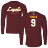Loyola University-Chicago Volleyball Maroon Block Long Sleeve - #9 Taylor Venuto