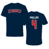 Dallas Baptist University Volleyball Navy DBU Tee - #4 Abby Phillips