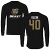 Bryant University Lacrosse Black Performance Long Sleeve - #40 Sam Klein