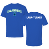 Texas A&M University-Corpus Christi TF and XC Blue Block Tee - Khiah Lara-Turner