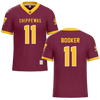 Central Michigan University Maroon Football Jersey - #11 Josiah Booker