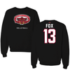 Jacksonville State University Volleyball Black Gamecocks Crewneck - #13 Elizabeth Fox