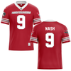 Western Colorado University Red Football Jersey - #9 Andrew Nash