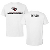 Western Colorado University TF and XC White Performance Tee - Leah Taylor